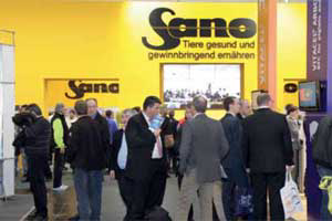 Although very international the EuroTier exhibition has many German exhibitors, which in turn attracts many German visitors.